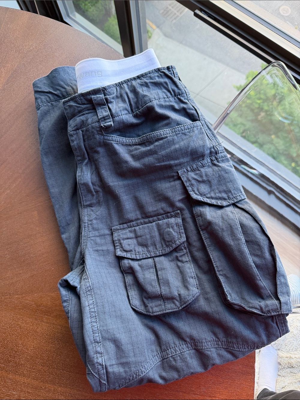 Alexander Wang Black Utility Cargo Pants with Multiple Pockets - Picture 9 of 9